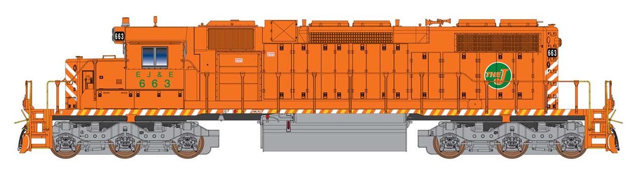 Pre-Order - InterMountain 693301-04 - EMD SD38-2 Elgin, Joliet