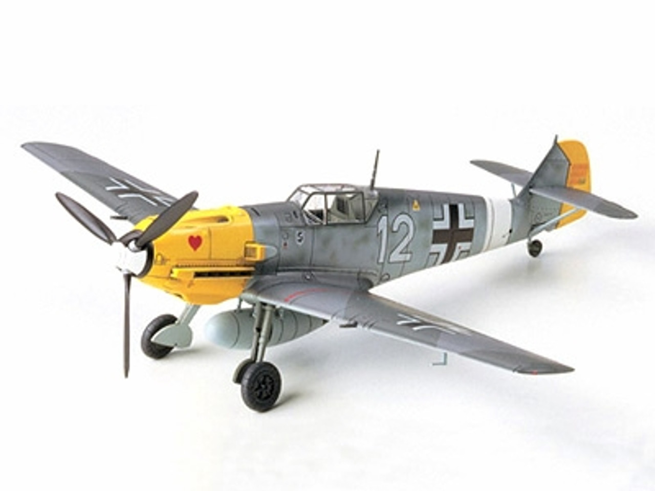 Gift Pack with Aircraft Model, Mini Model Paints & Tools: BF109G