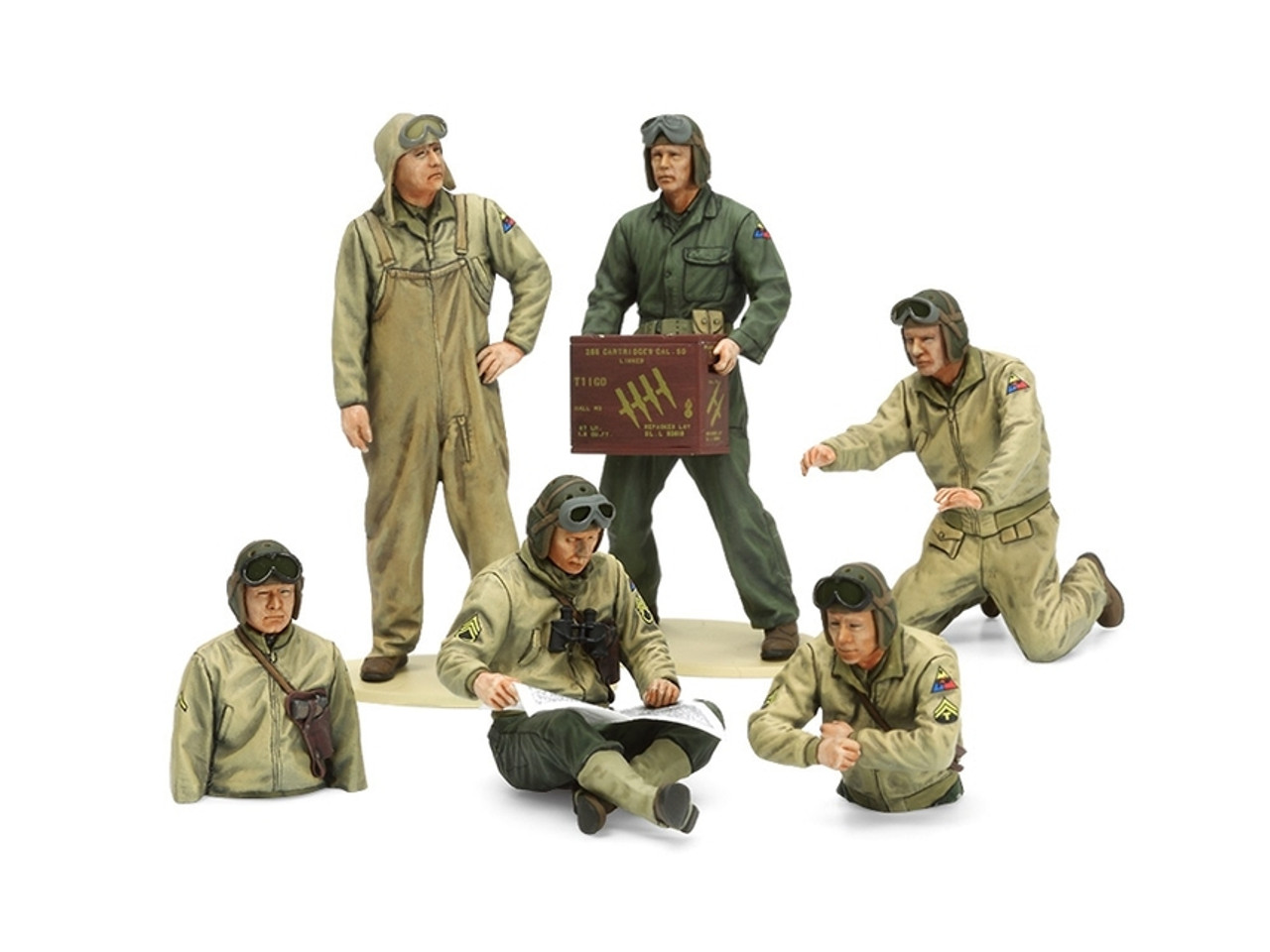 Tamiya 35347 - US Tank Crew Set United States - 1:35 Scale Kit - Midwest  Model Railroad