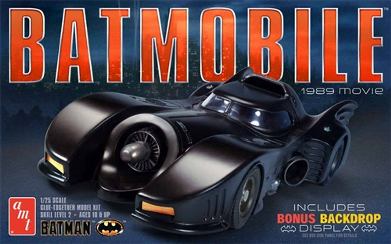 AMT 935 1989 Batmobile 1 25 Scale Kit Midwest Model Railroad