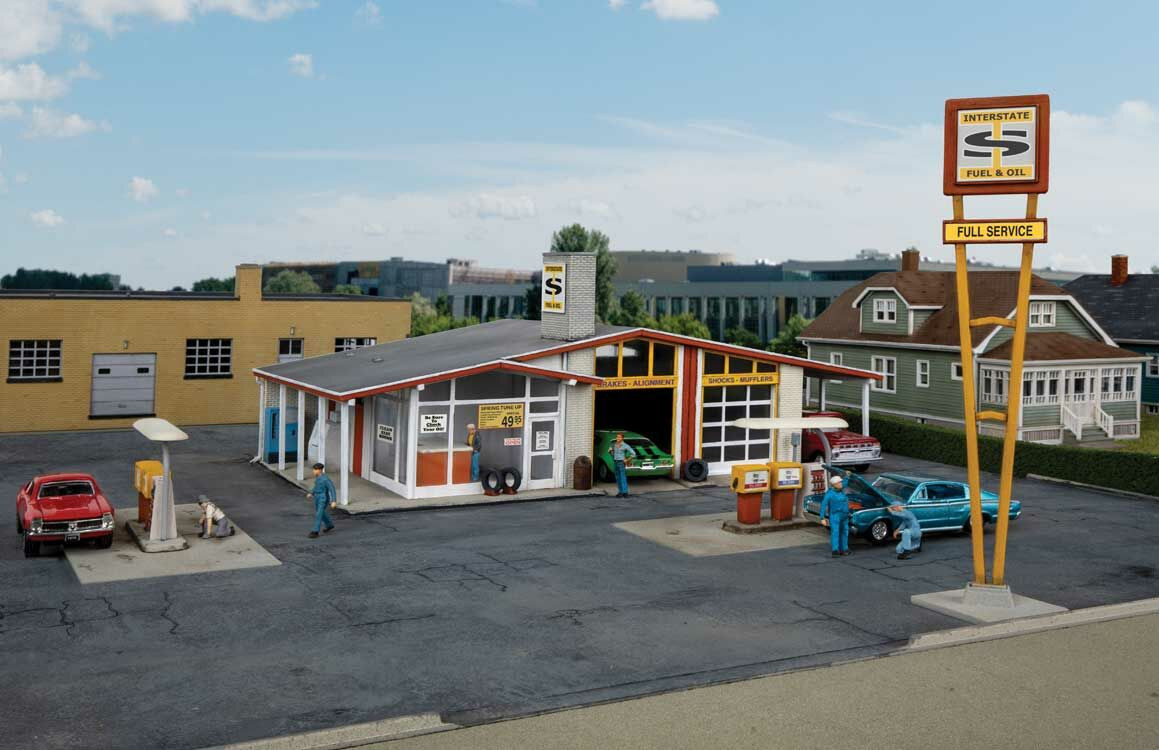 Preiser 10709 Figuren In Scala 1:87 – “Al Benzinaio” Per Diorami E Modellismo Ferroviario