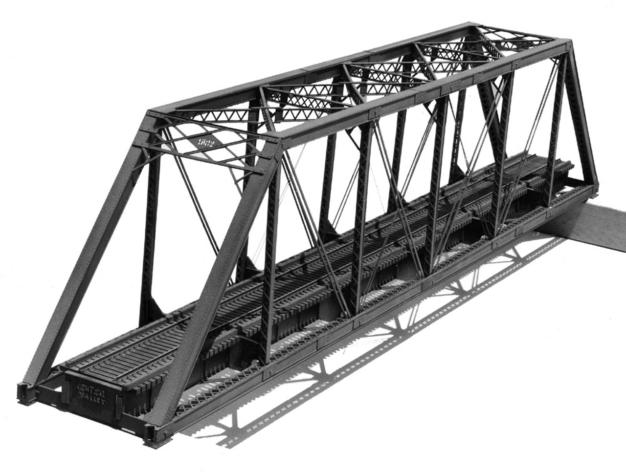 HO用　Campbell HO-Howe Truss Bridge #305 Campbell Howe Truss Bridge