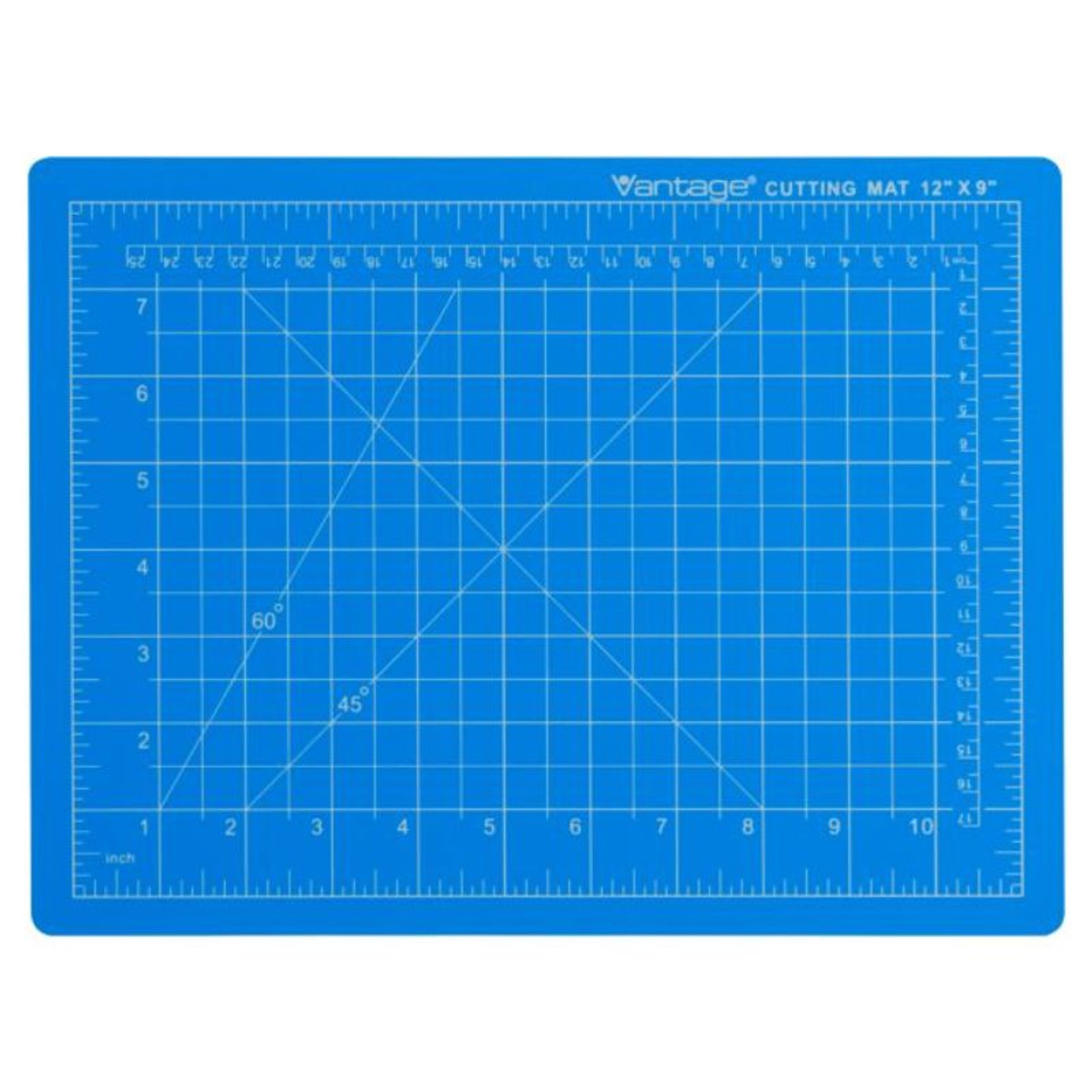 Dahle 10690 - Vantage 9 x 12 Self Healing Cutting Mat (Blue) - Midwest  Model Railroad