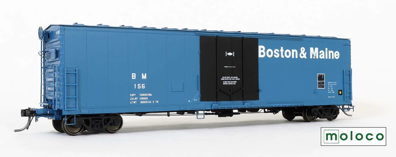 Moloco 33053-05 - FGE 50' RBL Plt B 7+7R 10-2 Ctr Door Box Car