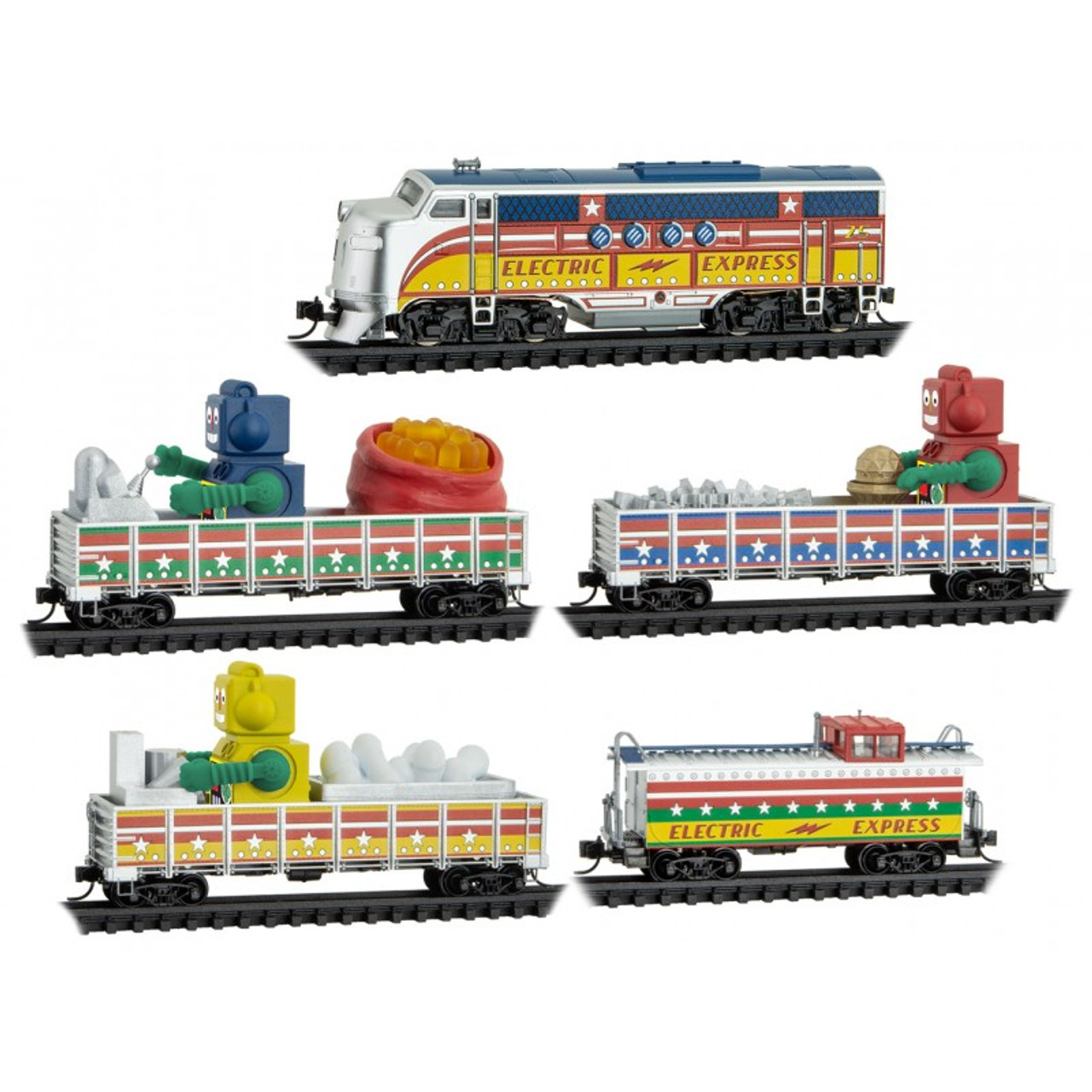 N scale hot sale rolling stock sets