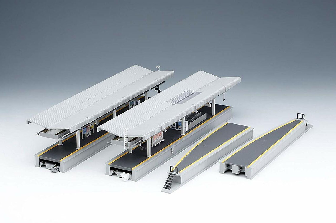Kato 23-160 - Island Suburban Platform DX Set - N Scale - Midwest