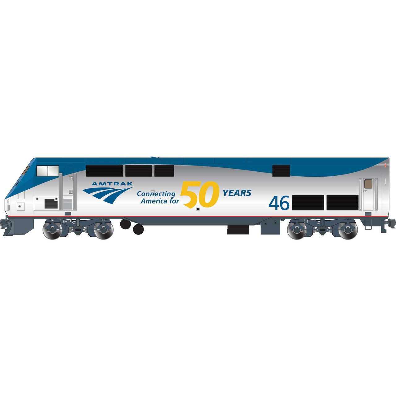 Athearn HO AMD103/P42, Amtrak/50th Anniversary Phase V #46