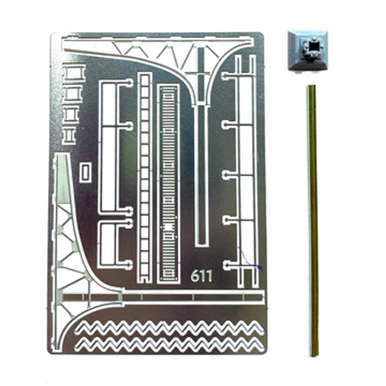 Showcase Miniatures 611 SP Cantilever Signal Bridge N Scale Kit Midwest Model Railroad