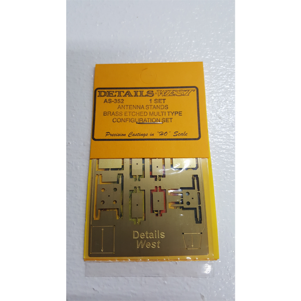 thumbnail image 2 of Details West 274 HO Scale Sinclair Antenna – Long Type – 4 Pack 2 of 3