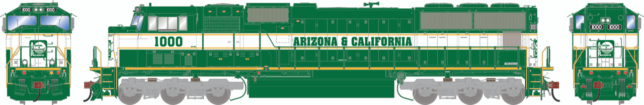 PRE-ORDER: Athearn Genesis 1623 - EMD SD70M (DCC and Sound