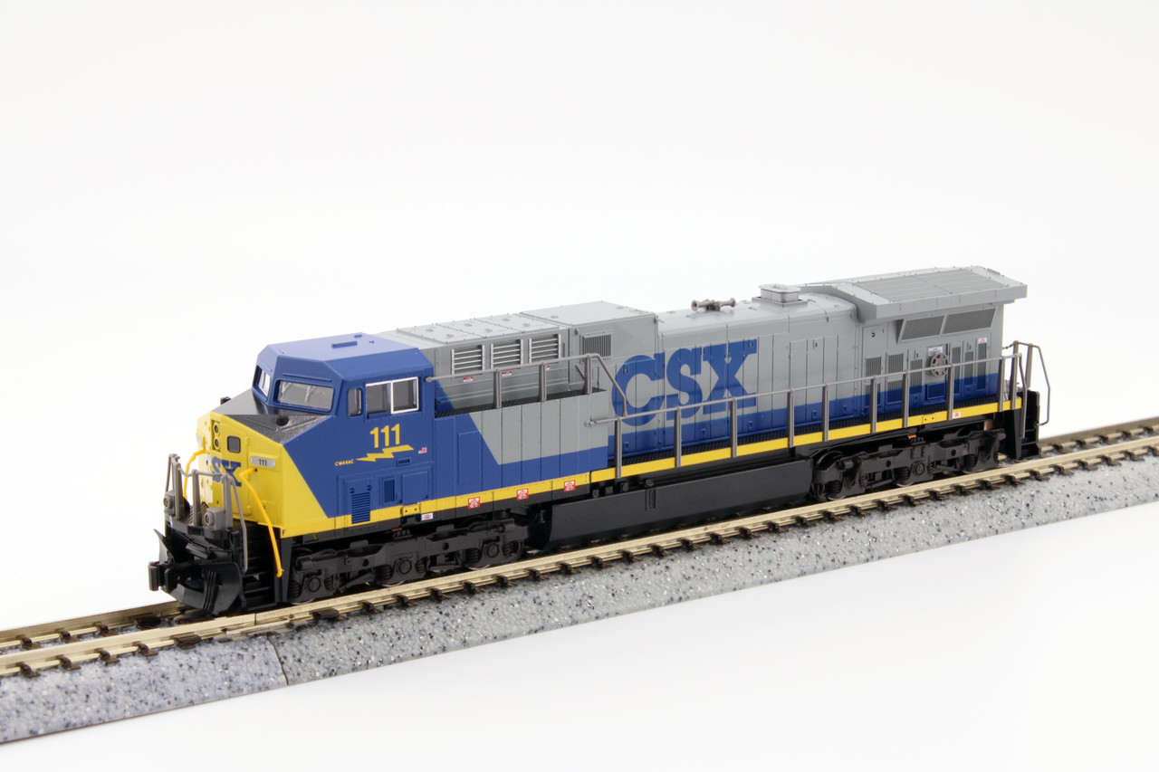 Kato 176-7044-DCC - GE AC4400CW w/ DCC Non Sound CSX (CSXT) 111 - N Scale