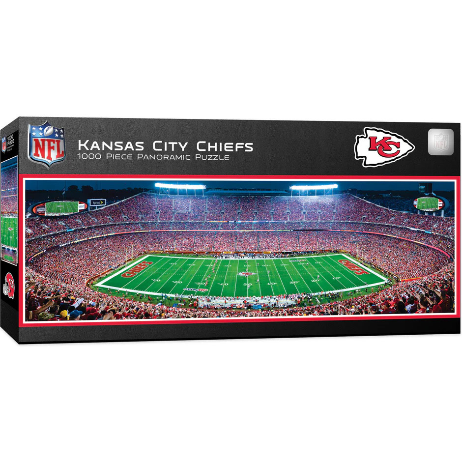 Masterpieces Puzzles KCC1030 - Kansas City Chiefs - 1000 pc