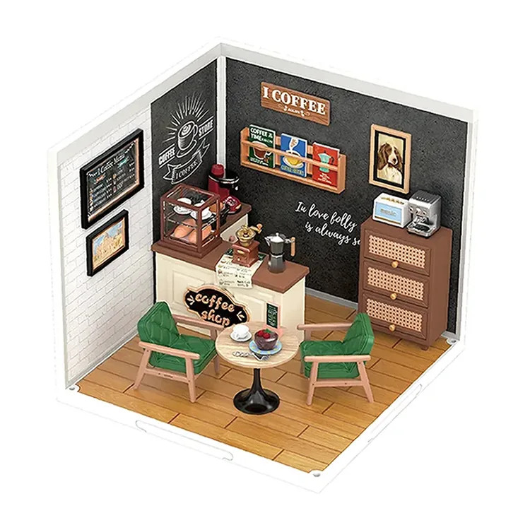 【希少】ヒョンビン「Aloha、Cafe Dream」1、2巻セット Robotime DW001B - Breezy Time Cafe - Kit - Midwest Model Railroad