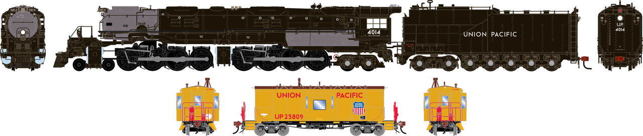 PRE-ORDER: Athearn Genesis 2078 - ALCo 4-8-8-4 'Big Boy' (DCC and