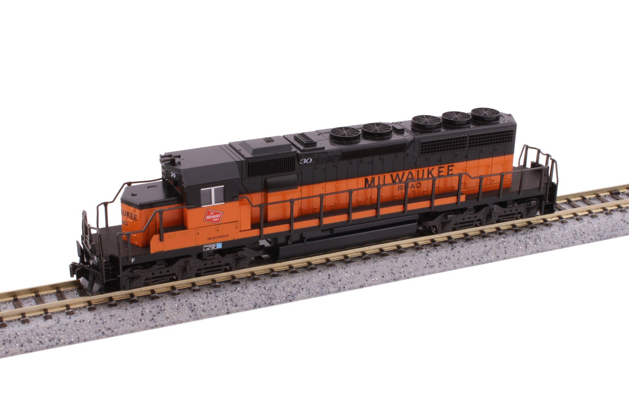 Kato 176-4824 - EMD SD40-2 DC Silent Milwaukee Road (MILW