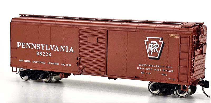 Bowser 43331 X31A 2 Door Boxcar Pennsylvania (PRR) 68226 HO Scale