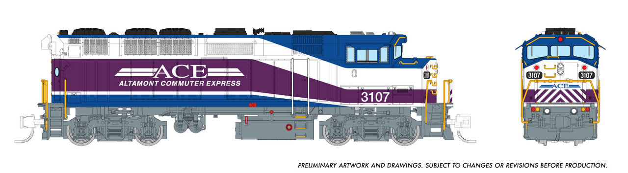 Sakado Express PRE-ORDER: Rapido 519501 - GMDD F59PH (DCC and Sound) Altamont
