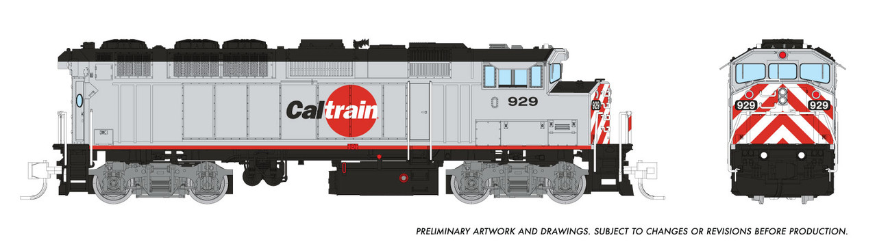リココナページ PRE-ORDER: Rapido 519508 - GMDD F59PH (DCC and Sound) CalTrain