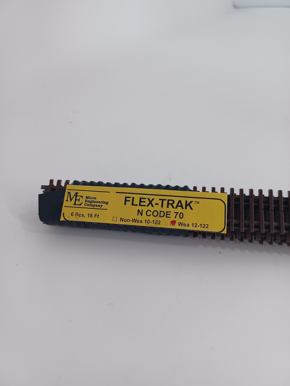 Micro Engineering 12-122 - Code 70 Weathered Flex Track (6 pieces
