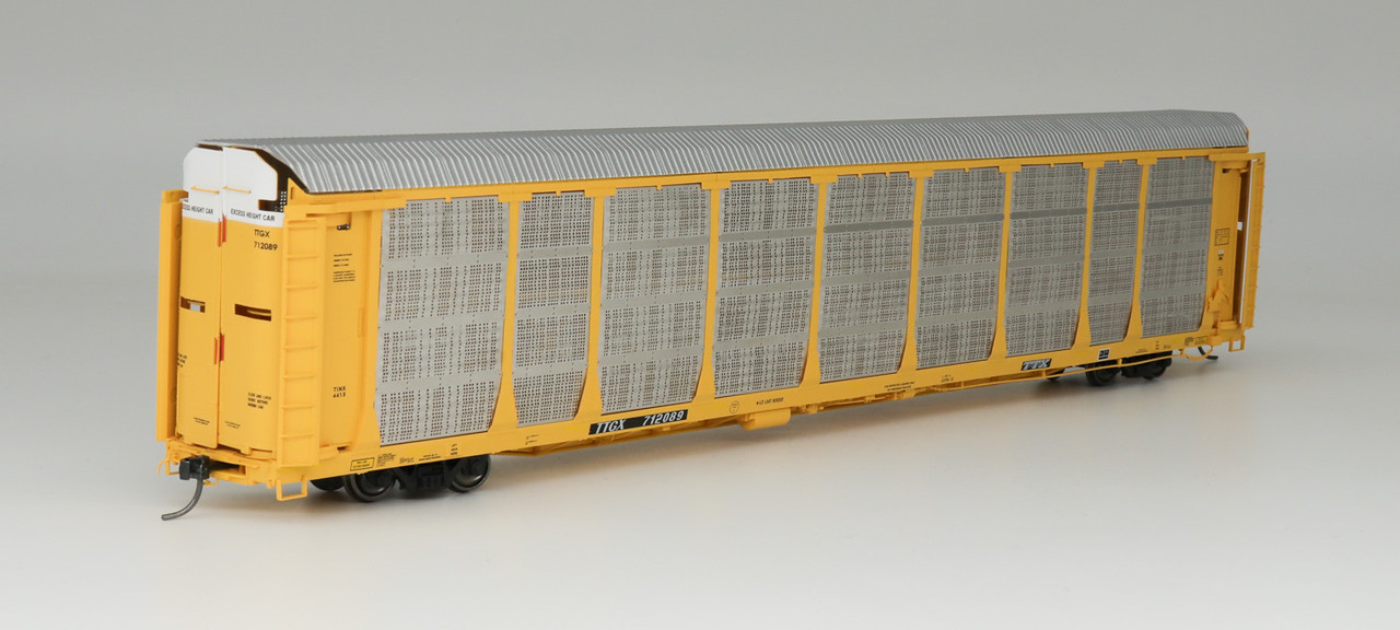 InterMountain 452113 03 Bi Level Autorack (TINX Plain Yellow TTGX