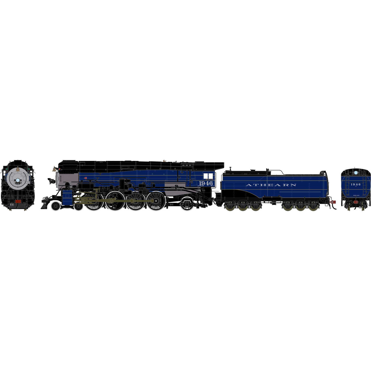 PRE-ORDER: Athearn Genesis 2120 - 4-8-2 MT-4 w/ DCC and