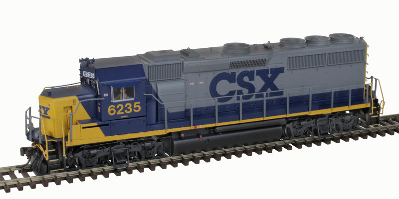 Atlas Master 10004242 - EMD GP40-2 (DCC and Sound) CSX (CSXT) 6235