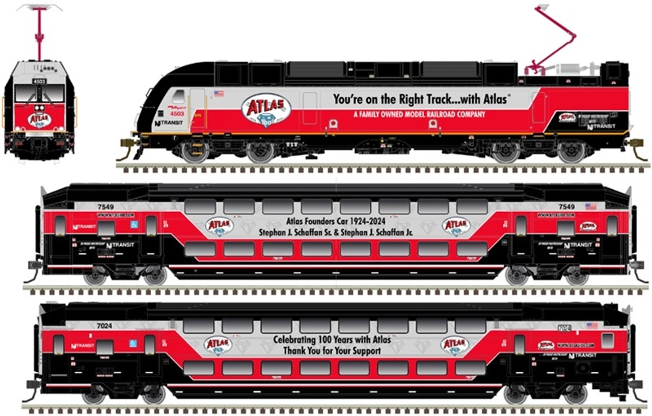 Atlas Master 10004443 - Bombardier ALP-45DP/Multi Level Set