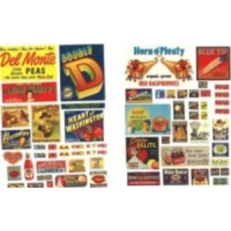 JL Innovative 246 - Vintage Fruit Crate and Fruit Stand Signs