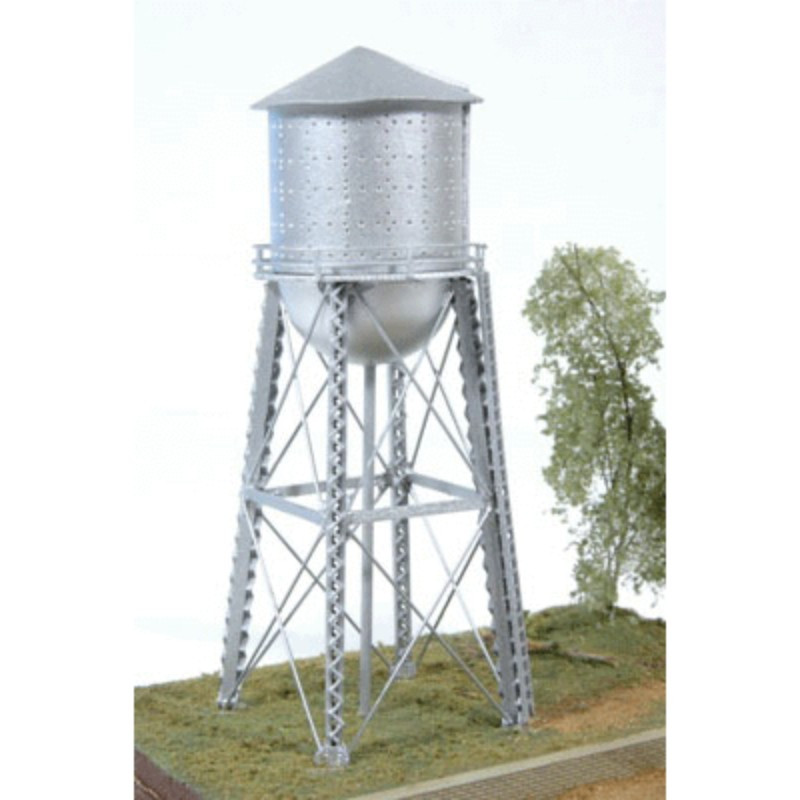 OO Gauge 1:76 Laser Cut Water Tower Kit For Model Railway – Model Railway Scenery LX208-OO Unbuilt