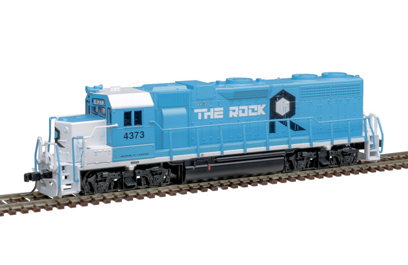 Atlas Master 40005632 EMD GP38 (DCC and Sound) Rock Island Rail 4373 N Scale