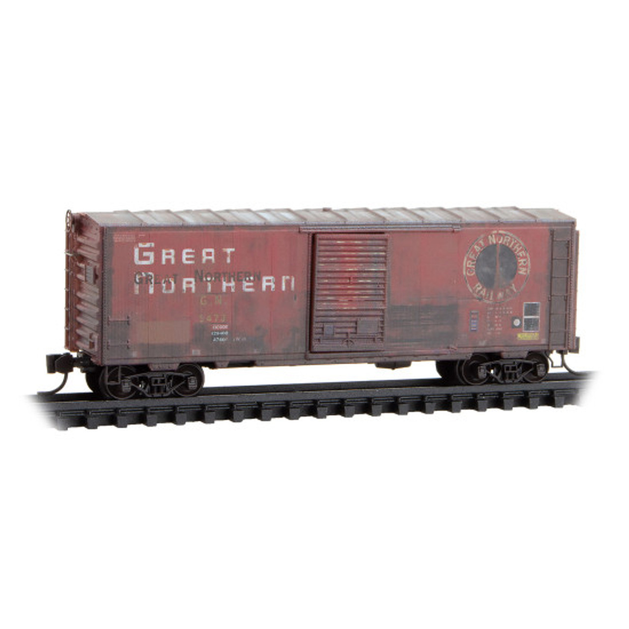 Micro-Trains Line 98305093 - Great Northern Weathered 2-Pack