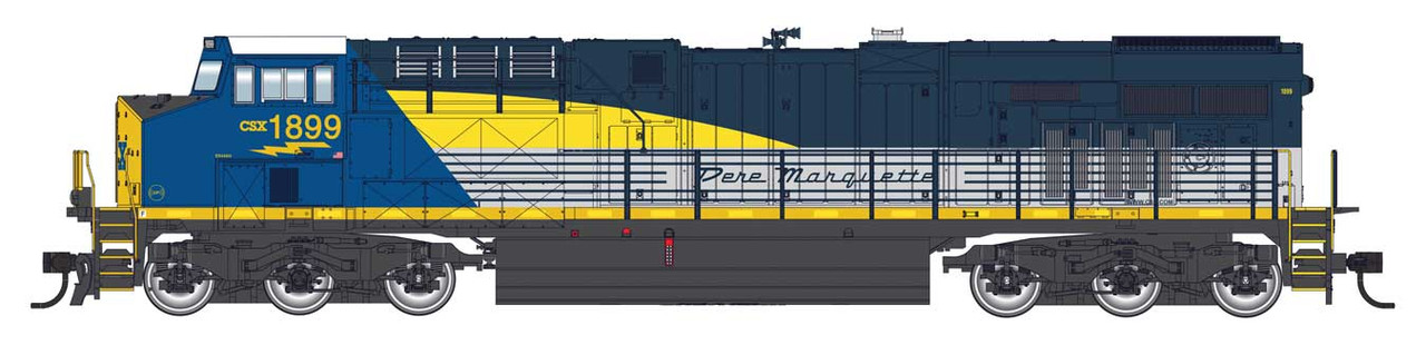 PRE-ORDER: Walthers Mainline 910-20227 - GE ES44AC (DCC and Sound