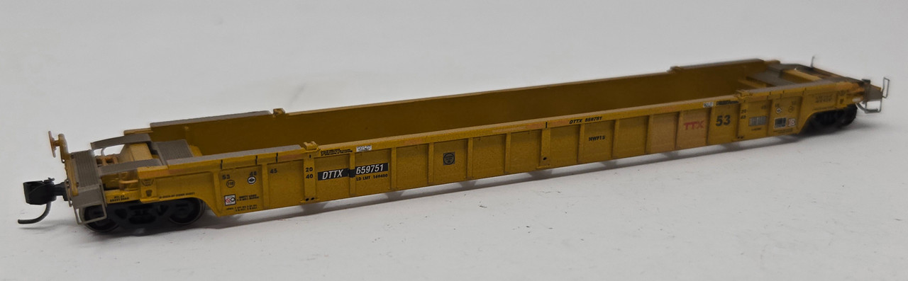 Jacksonville Terminal Co 772047 - NSC 53' Well Car type NWF13 TTX