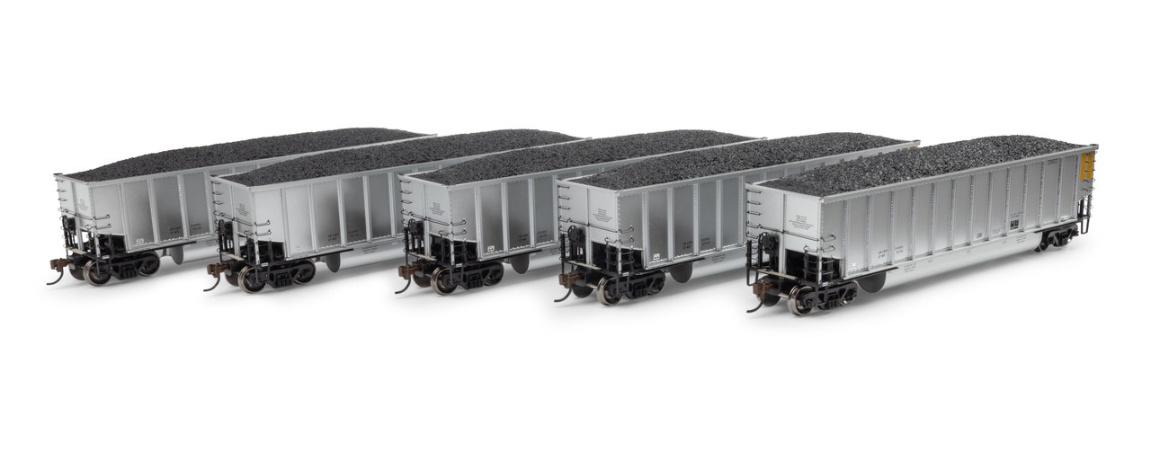 Athearn 81607 - Bethgon Coalporter w/Load Data Only Silver - HO