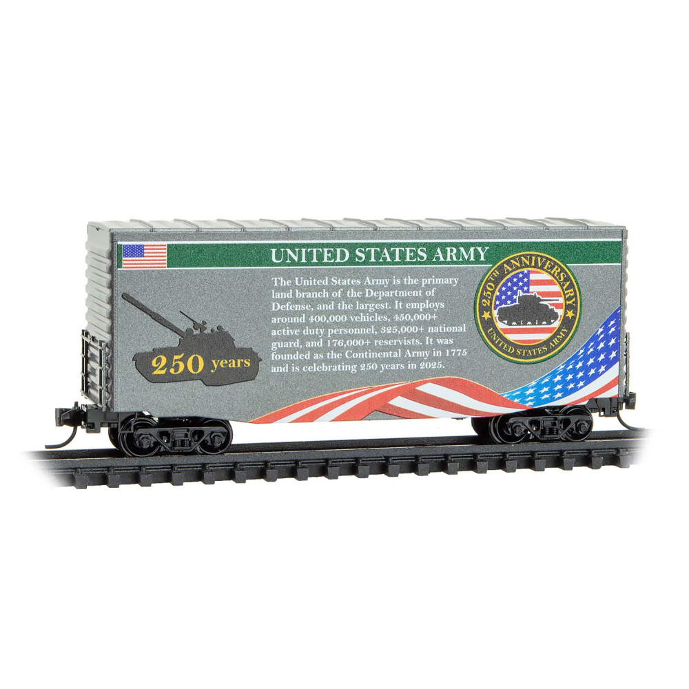 Micro-Trains Line 10100841 Army Anniversary Car 40' Hy-Cube