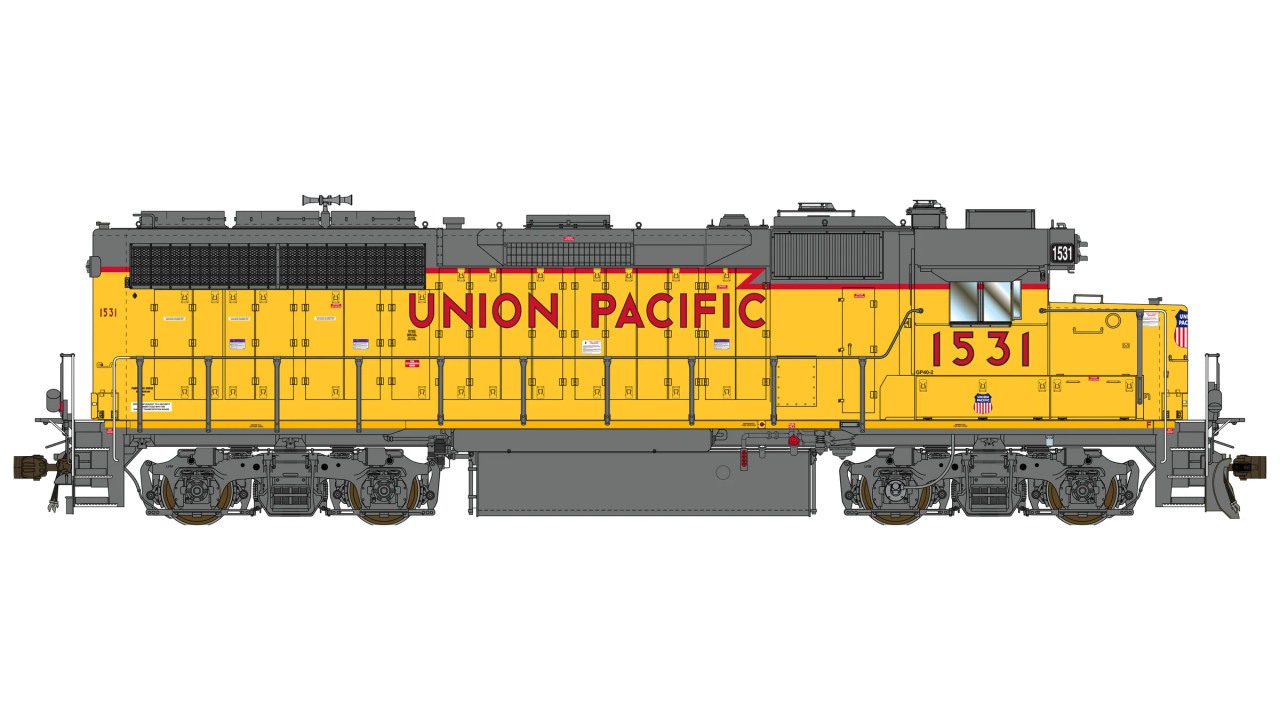 PRE-ORDER: Class One Model Works LM00460 - EMD GP40 (DCC and Sound