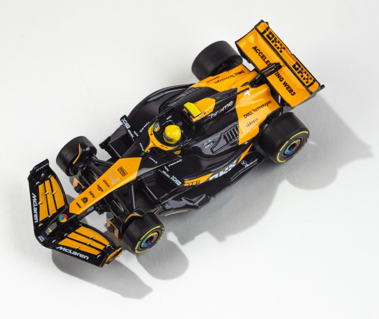 AFX Racing 22103 - McLaren F1 MCL38 #4 - HO Scale - Midwest Model Railroad