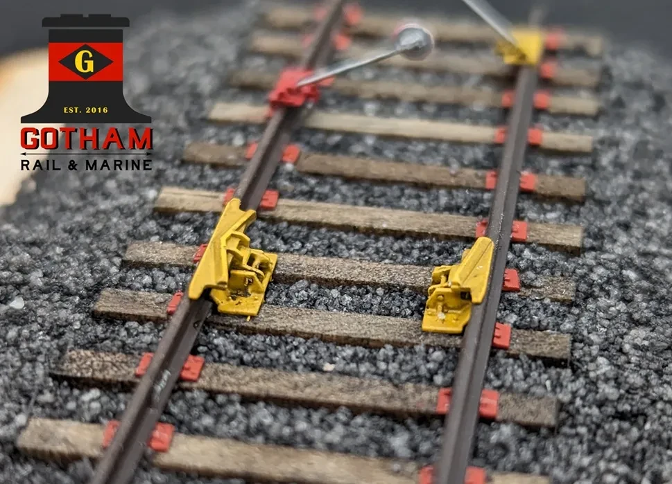 Gotham Rail 8016 - W-C-H Hinged Derail 1x - HO Scale - Midwest Model ...