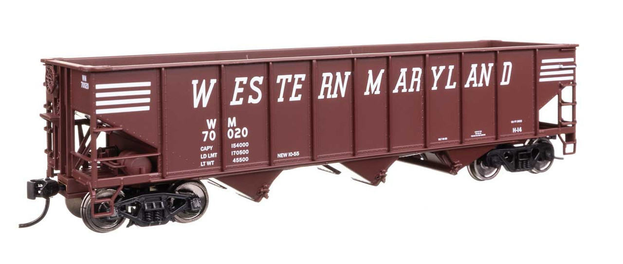 Walthers Mainline 910-56759 - 70-Ton AAR 3-Bay Open Hopper Western