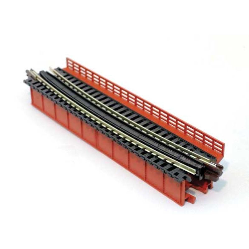 KATO 20-465 Deck Girder Curved Bridge Red N Scale Midwest