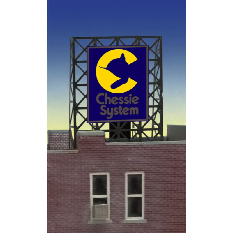 コーリング('02米) Miller Engineering 33-9070 - Animated Chessie Billboard - N or Z