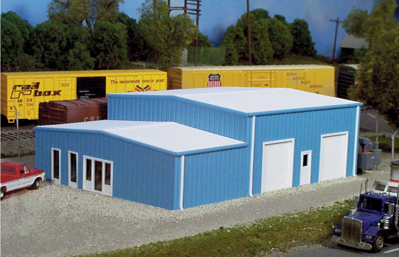 Pikestuff 541-5006 - Contractors Building - HO Scale Kit - Midwest ...