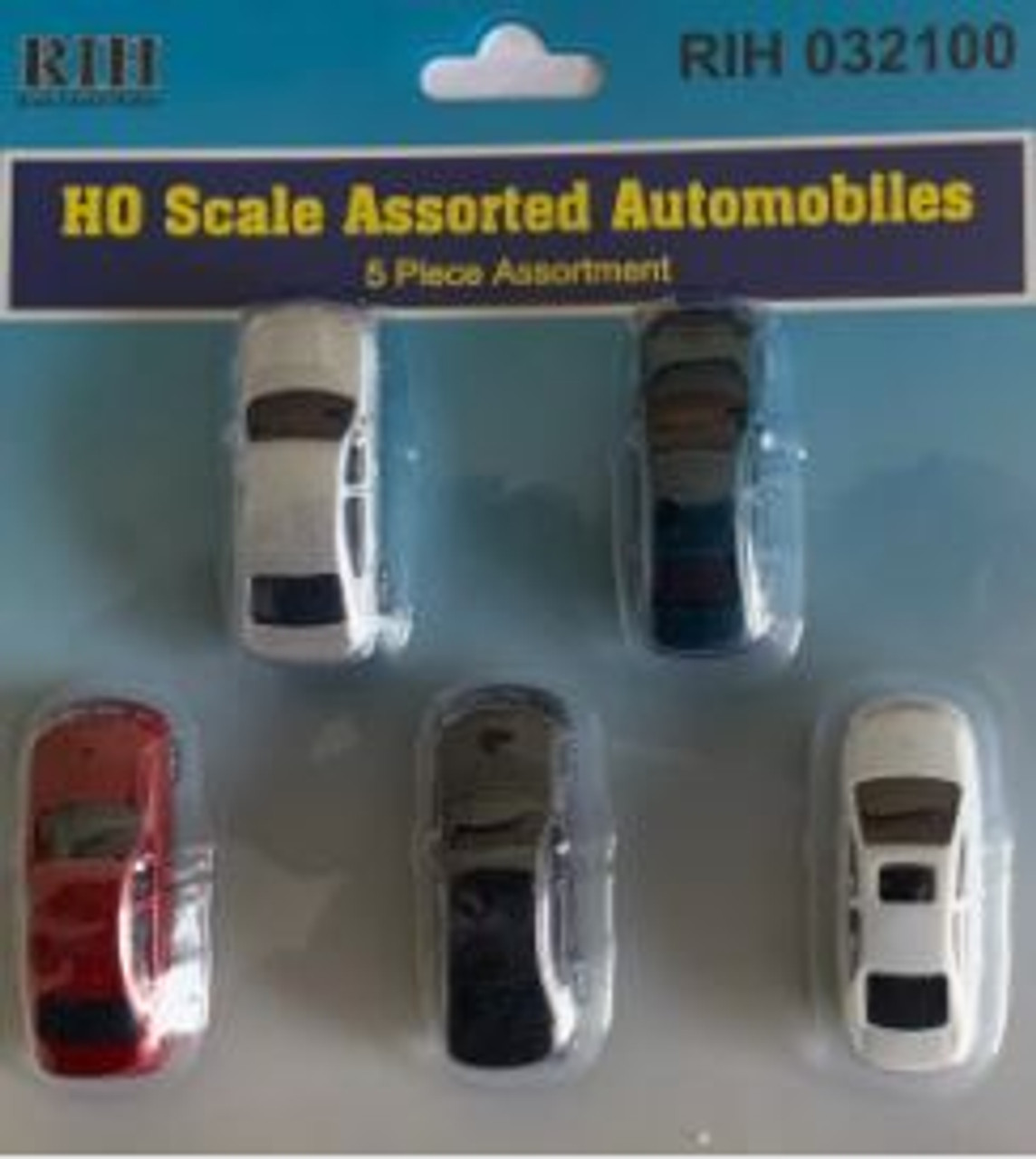 Rock Island Hobby 032100 - HO Scale Assorted Automobiles - HO Scale