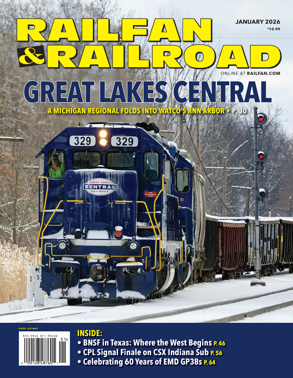 Railroad R R Stecil White River Productions R&R2026-01 - Railfan & Railroad January 2026 ...