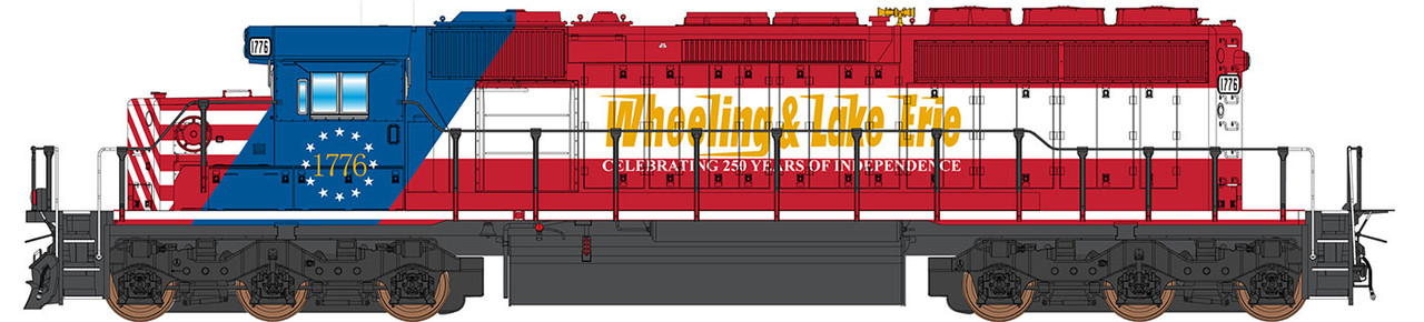 PRE-ORDER: InterMountain 69399-01 - EMD SD40-2 (DC Silent