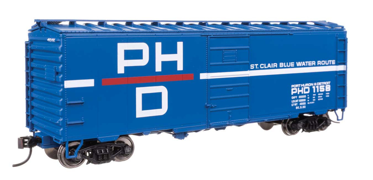 Walthers Mainline 910-45516 - 40' PS-1 Boxcar Port Huron & Detroit