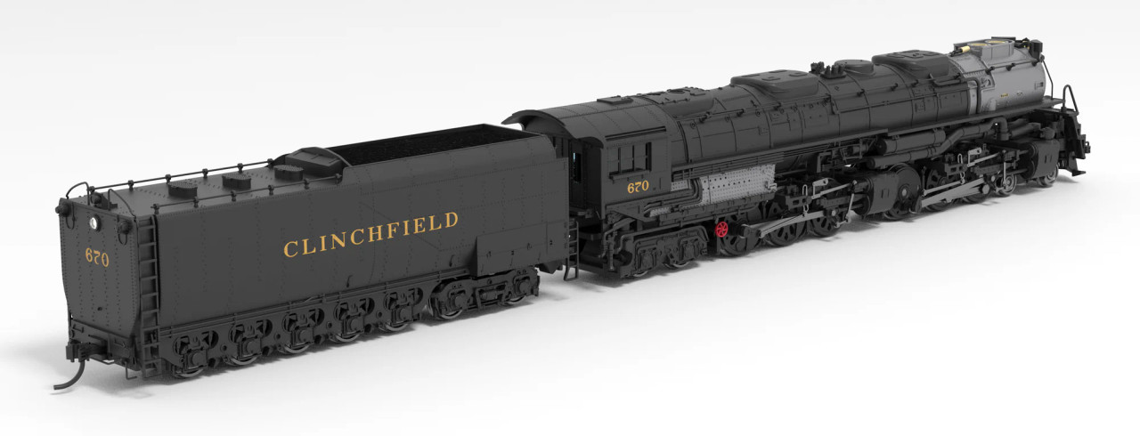 E CLEVERLEY J9660 ラスト337 6E Broadway Limited 8660 - ALCo 4-6-6-4 'Challenger' (DC Silent