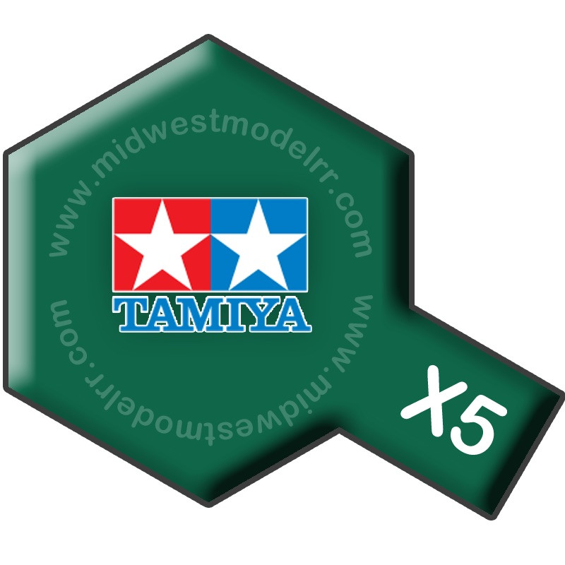 Tamiya 81005 - X5 Green 23ml - Midwest Model Railroad