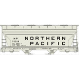 Accurail 2206 - 2-Bay ACF Covered Hopper  Northern Pacific (NP) 75029 - HO Scale Kit