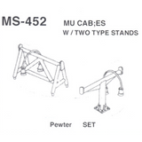 Details West MS-452 - MU Cables w/ Two Type Stands - HO Scale
